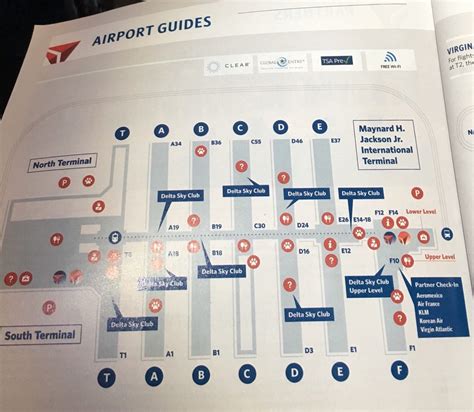 Atlanta Airport Parking Map