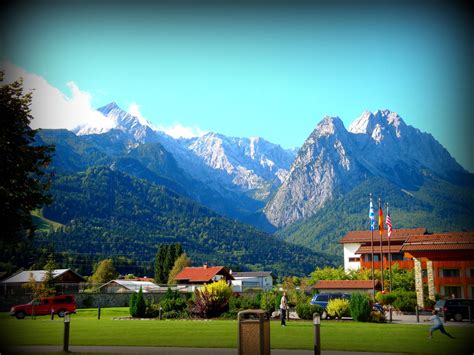 Edelweiss Lodge and Resort view. Garmisch, Germany. I love it here and want to go back so bad ...