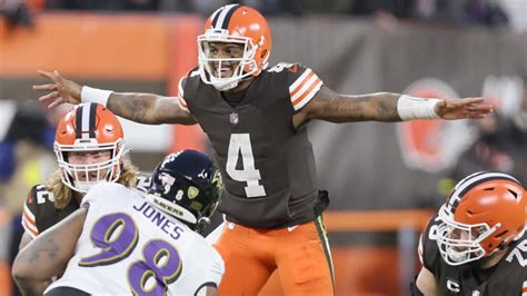 Browns vs. Ravens score, takeaways: Cleveland knocks Baltimore out of first place in AFC North ...