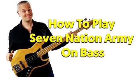 Seven Nation Army Chords Bass - Sheet and Chords Collection