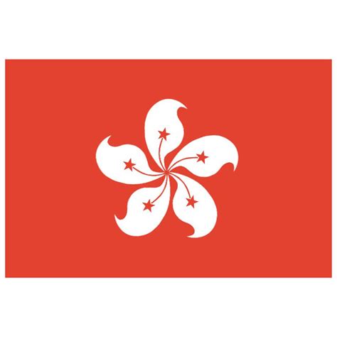 Hong Kong China flag.eps Royalty Free Stock SVG Vector