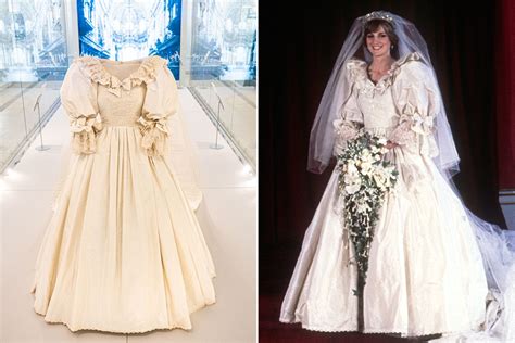 Princess Diana's Wedding Dress (and 25-Foot Train!) Is on Display at Kensington Palace: See ...