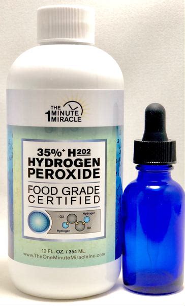 35% Food Grade Hydrogen Peroxide – The One Minute Miracle