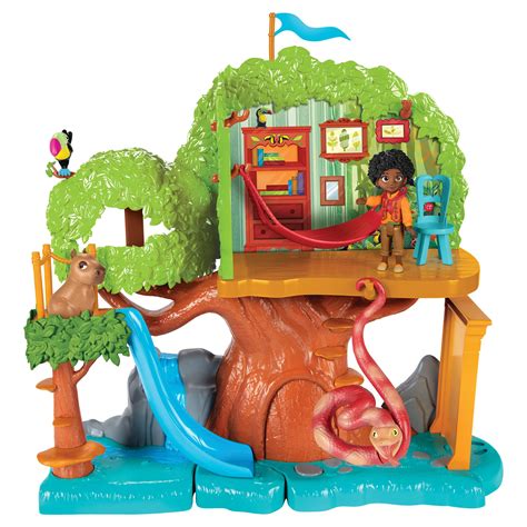 Buy Disney Encanto Antonio's Tree House Playset with Antonio Doll Figure & Animal Friends Online ...