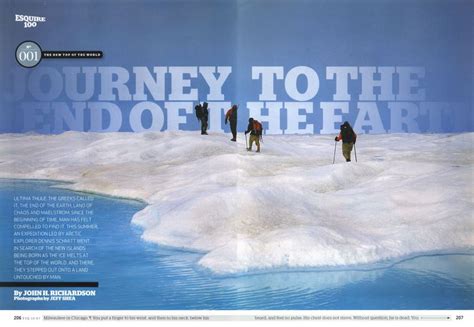 Journey to the End of the Earth | Esquire | OCTOBER 2007