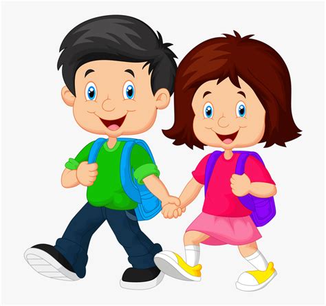 kids going to school clipart png - Clip Art Library