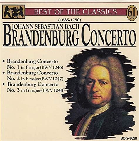 Brandenburg Concertos by Johann Sebastian Bach: Amazon.co.uk: Music