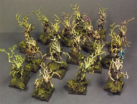 Static Painting: The Wood Elf army is now done! | Wood elf, Warhammer wood elves, Fantasy miniatures