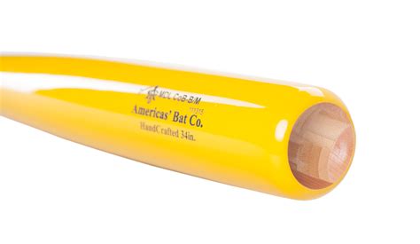 Sunshine Yellow - Wood Baseball Bats | ABC Bats
