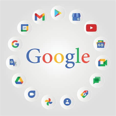 Google Apps Collection of All Google Application Free Vector Download 17047470 Vector Art at ...