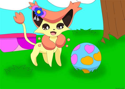 Delcatty shiny jugando by Alex393133 on DeviantArt