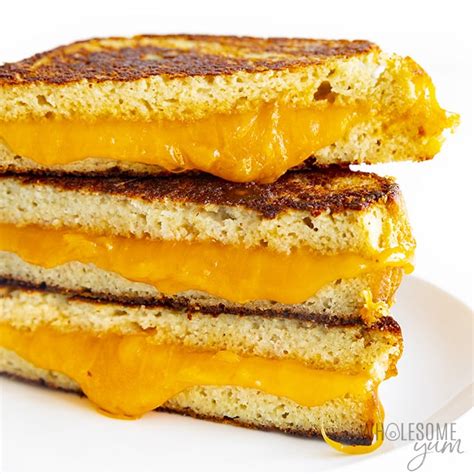 Keto Grilled Cheese Recipe | Wholesome Yum