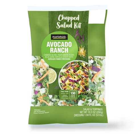 Marketside Avocado Ranch Chopped Salad Kit, 10.3 oz - Walmart.com ...