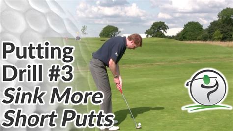 Golf Putting Drill #3 - How to Sink More Short Putts - YouTube