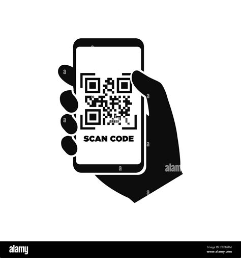 Scan QR code flat icon with phone. Barcode. Vector illustration Stock Vector Image & Art - Alamy