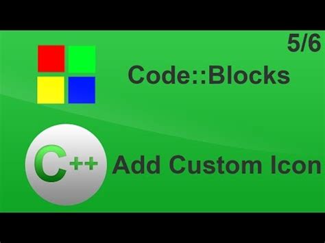 #5 C++ Tutorial - Add custom Icon - Code::Blocks @Luipi123