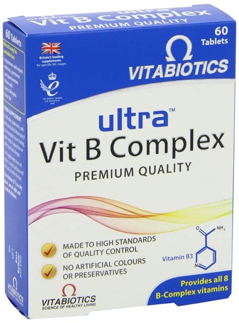 Vitabiotics Ultra Vitamin B Complex Tablets | Vitamin B Tablets | Vitamin B