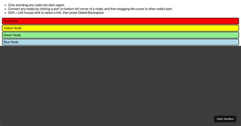 storm-react-diagrams examples - CodeSandbox