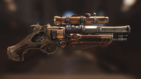 Queen's Tender - Steampunk Gun - Buy Royalty Free 3D model by zeroswat [318c215] - Sketchfab Store