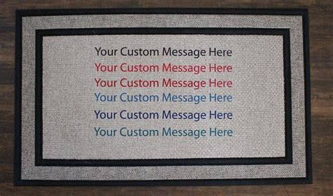 Custom Welcome Mat Personalized Gift Housewarming Gift - Etsy