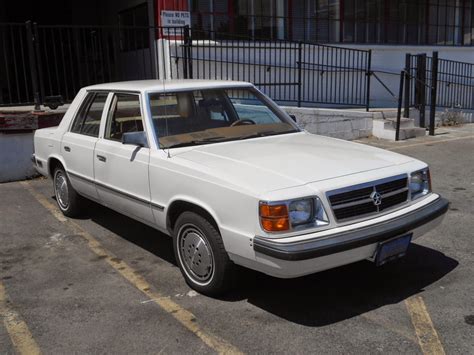 K is for Krap: 1985 Dodge Aries K-Car - DailyTurismo