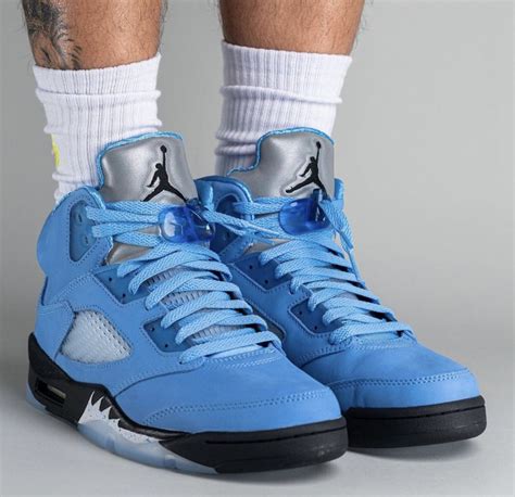 Take a sneak peek at the upcoming Air Jordan 5 “UNC” - FavSole.com