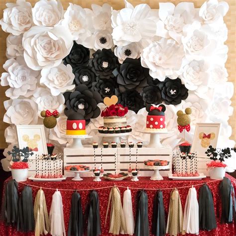 Kara's Party Ideas Glam Minnie Mouse Birthday Party | Kara's Party Ideas