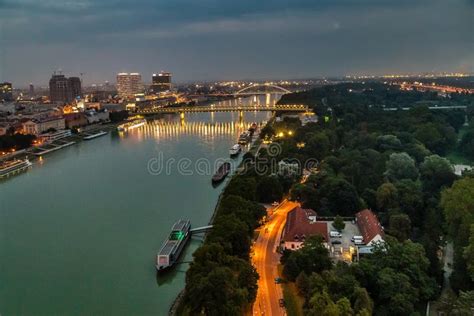 EDITORIAL Danube River in Bratislava Editorial Photography - Image of travel, river: 157606852