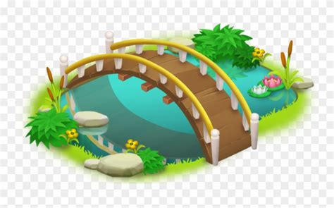 Cartoon Broken Bridge Clipart - Land to FPR