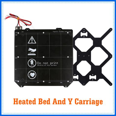 Voron Switchwire 3d Printer Heated Bed 24V MK3 Y carriage For Prusa i3 MK3S MK52 Voron ...