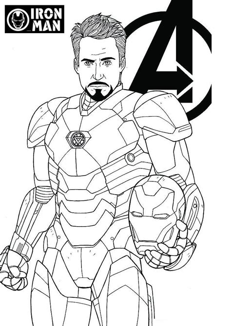 Printable Avengers Coloring Pages