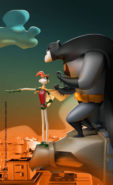 Charming Cartoon Style BATMAN and ROBIN Fan Art — GeekTyrant