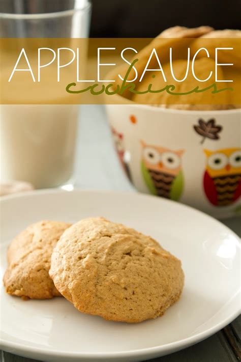 Applesauce Cookies - JESSIKA REED
