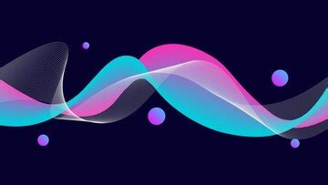 Premium Vector | Abstract blue and pink background with wavy shapes