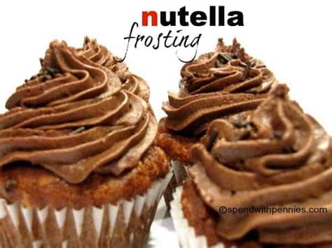 Nutella Frosting Recipe… Easy and delicious! - Spend With Pennies