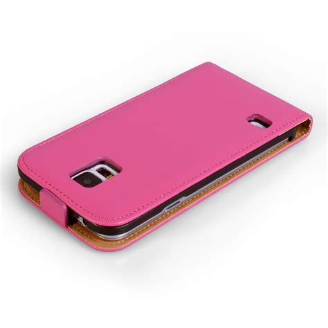 Caseflex Samsung Galaxy S5 Flip Case - Pink | Mobile Ma