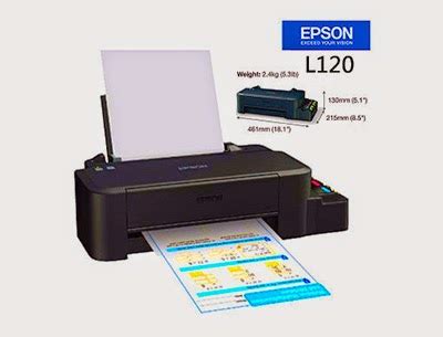 Epson L120 Printer Review, Price and Specification - Driver and Resetter for Epson Printer