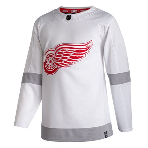 Detroit Red Wings Adidas Reverse Retro Jersey - Vintage Detroit Collection