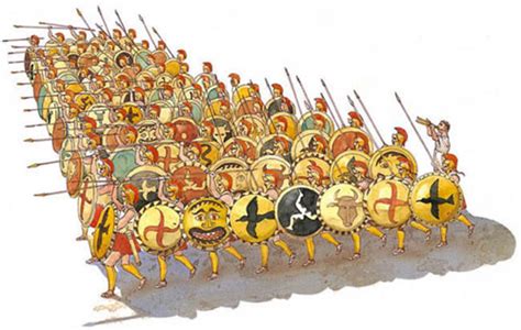 When Push Comes to Shove: How One Greek Hoplite Army Defeated Another - HubPages