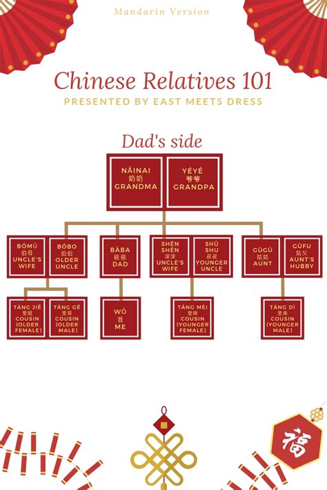 Chinese Family Tree Names 101: What to Call Your Uncle, Aunt & Cousin ...