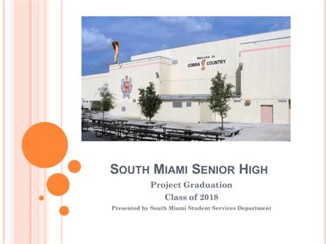 Class of 2018 Requirements - South Miami Senior High School