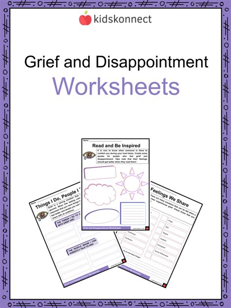 Grief And Loss Worksheets