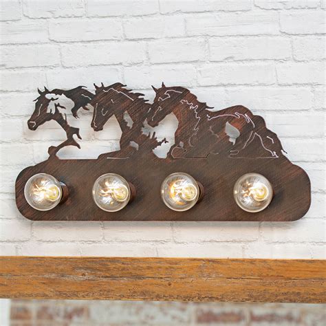 Western Vanity Lighting | Lone Star Western Decor