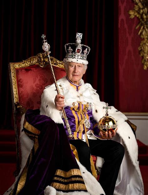 King Charles and Queen Camilla Official Coronation Portraits Revealed