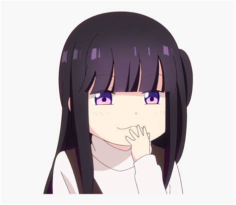 Discord Anime Emojis Png Smug, Transparent Png - kindpng