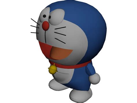 Doraemon 3D Model - 3DCADBrowser