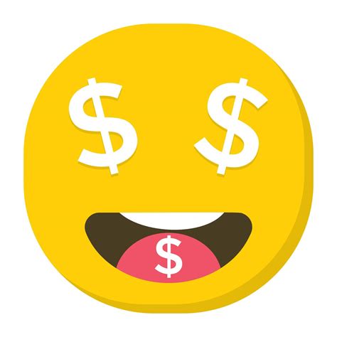 Dollar Emoji Concepts 4488989 Vector Art at Vecteezy