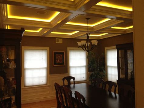 78 Coffer Lighting By Gwendolyn Siciliano | Coffered ceiling, Coffered ceiling lighting ...