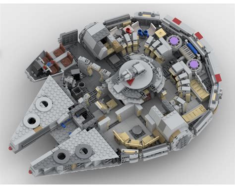 LEGO MOC-36216 Millennium Falcon 75257 MOD (Star Wars 2020) | Rebrickable - Build with LEGO