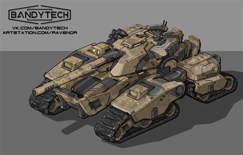 Heavy tank concept-art, Eldar Safin on ArtStation at https://www.artstation.com/artwork/DxaONo ...